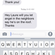 LEAVE US THE FUCK ALONE NEIGHBORS!!!!!